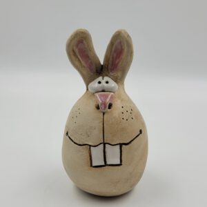 Hase Deko Beetstecker aus Keramik – Osterdeko handgetöpfert