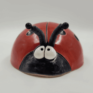 Keramik Marienkäfer – handgefertigte Deko & Glücksbringer für Garten & Haus 🐞 – Bild 2