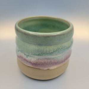Handgefertigter Becher mit einzigartigem Farbverlauf, 250 ml